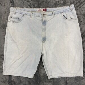 Levis Signature 545 Loose Fit Mens Denim Shorts Light Wash W52 L32 Cut‎ Off